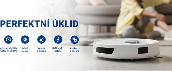 TESLA RoboStar iQ660 Plus - laserový robotický vysavač
