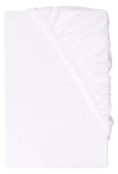 Livarno® Žerzejové napínací prostěradlo, 90–100 x 200 cm (bílá) (100404525004)