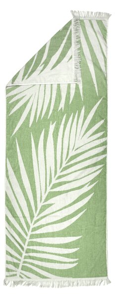 Livarno® Plážová froté osuška 80 x 180 cm (zelená) (100405329001)