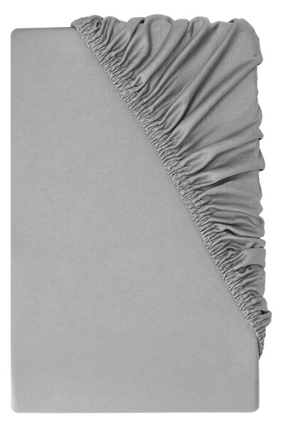 Livarno® Žerzejové napínací prostěradlo, 180–200 x 200 cm (šedá) (100404578002)