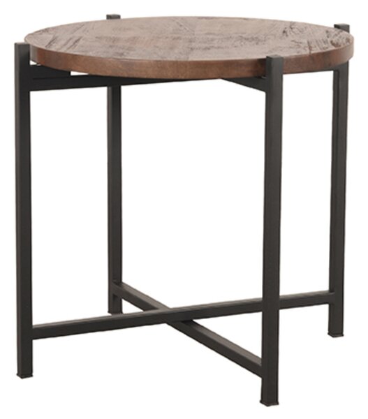 LABEL51 Rohový stůl Side table Dox - Espresso - Wood