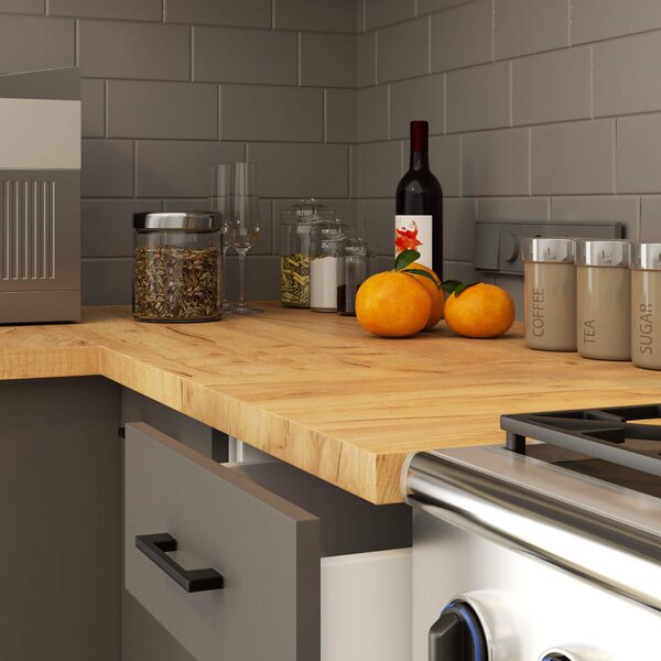 Ak furniture Kuchyňská deska Olivie S 80 cm dub Craft
