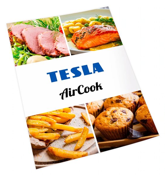 TESLA AirCook DualZone Q787 XXL Deluxe - multifunkční duální digitální horkovzdušná fritéza 2v1