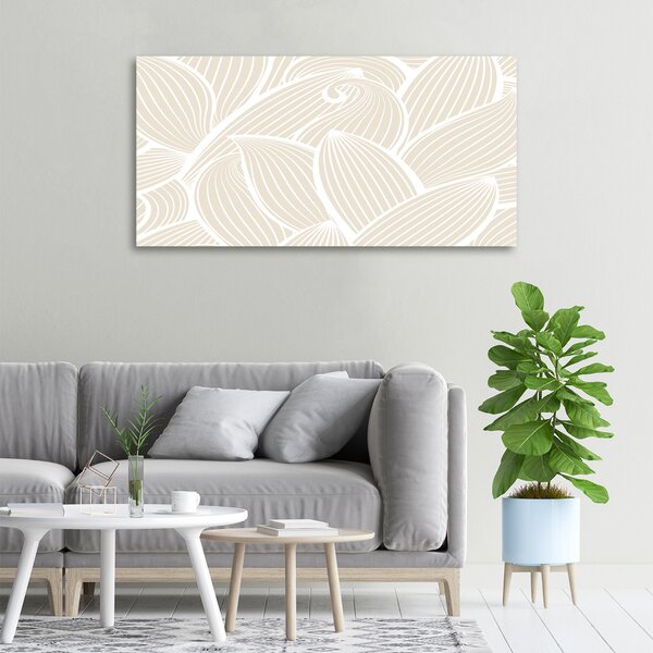 Moderní obraz canvas na rámu Listí vzor oc-69019847