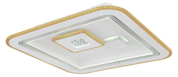 STROPNÍ LED SVÍTIDLO, 46.6/46.6/7.4 cm Globo - Online Only svítidla, Online Only