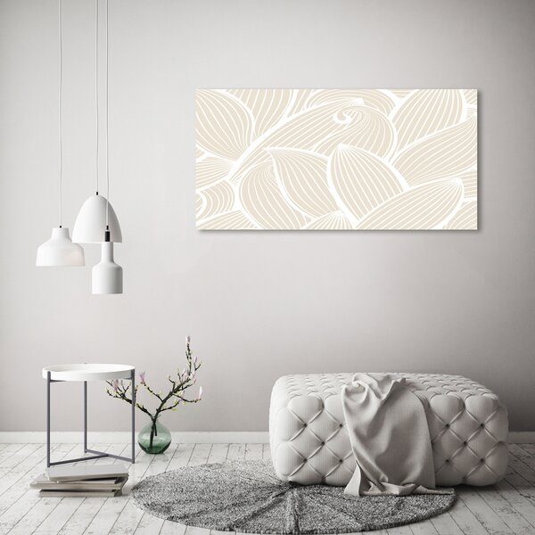 Moderní obraz canvas na rámu Listí vzor oc-69019847