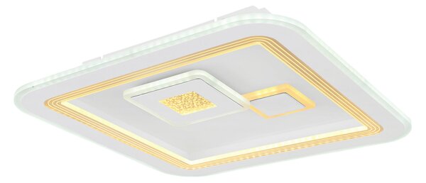 STROPNÍ LED SVÍTIDLO, 46.6/46.6/7.4 cm Globo - Online Only svítidla, Online Only