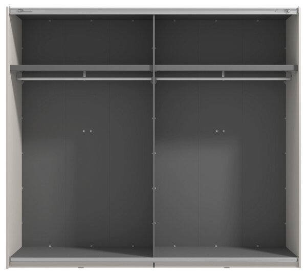 SKŘÍŇ S POSOUVACÍMI DVEŘMI, kašmírová, 245/217,5/62 cm Xora - Šatní skříně