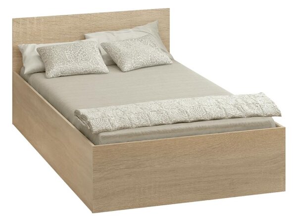 Jednolůžková postel 120 cm Discutibles (dub sonoma) (s roštem) (s úl. prostorem)