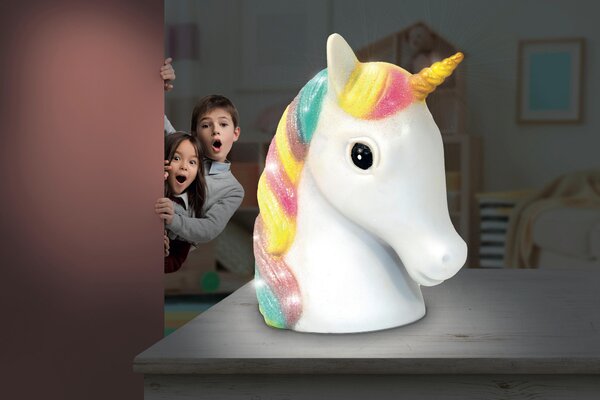 DĚTSKÁ STOLNÍ LAMPIČKA, 11,5/18,5/21,5 cm Globo - Online Only svítidla, Online Only