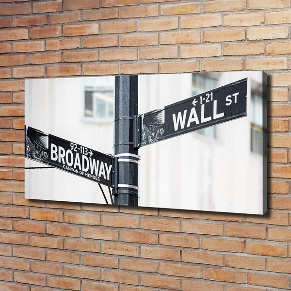Foto obraz tištěný na plátně Wall Street značka oc-69248312