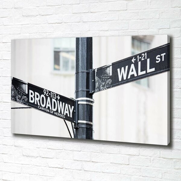 Foto obraz tištěný na plátně Wall Street značka oc-69248312