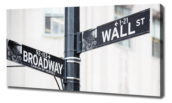 Foto obraz tištěný na plátně Wall Street značka oc-69248312