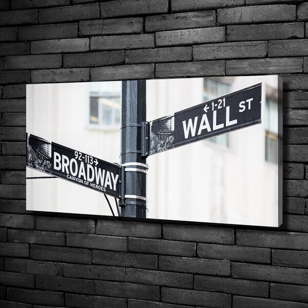 Foto obraz tištěný na plátně Wall Street značka oc-69248312