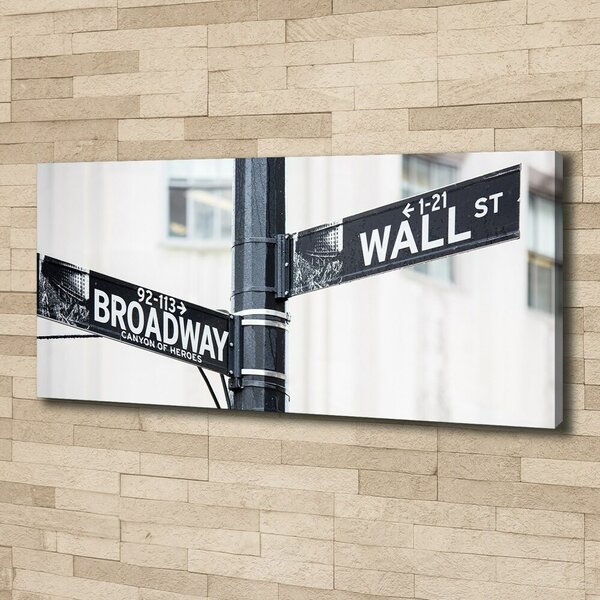 Foto obraz tištěný na plátně Wall Street značka oc-69248312