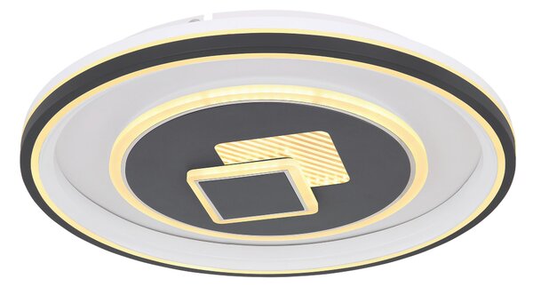 STROPNÍ LED SVÍTIDLO, 50/7 cm Globo - Online Only svítidla, Online Only