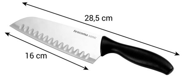 Nůž Santoku SONIC 16 cm