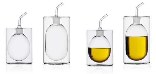 Ichendorf Milano designové nádoby na olej Cilindro Oil Bottle DoubleWall 250ml