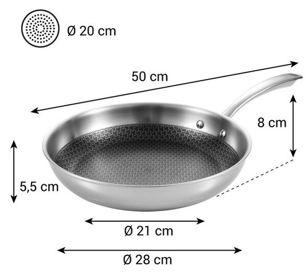 Pánev SteelCRAFT ø 28 cm