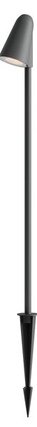 Redo Venkovní stojací LED lampa NIVALIS, v.600 cm s hrotem do země Barva: Rezavá, Teplota světla: 2700K