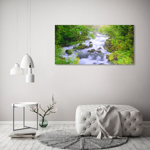 Foto obraz fotografie na skle Horská řeka osh-69563755