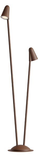 Redo Venkovní stojací LED lampa NIVALIS, v. 110 cm Barva: Šedá, Teplota světla: 3000 K