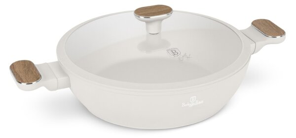 Pánev hluboká s titanovým povrchem a poklicí 28 cm Sahara Nordic Collection