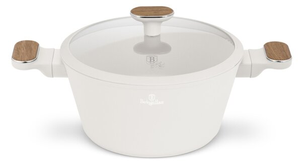 Kastrol s titanovým povrchem a poklicí 24 cm Sahara Nordic Collection