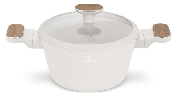 Kastrol s titanovým povrchem a poklicí 20 cm Sahara Nordic Collection