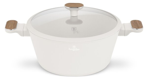 Kastrol s titanovým povrchem a poklicí 28 cm Sahara Nordic Collection