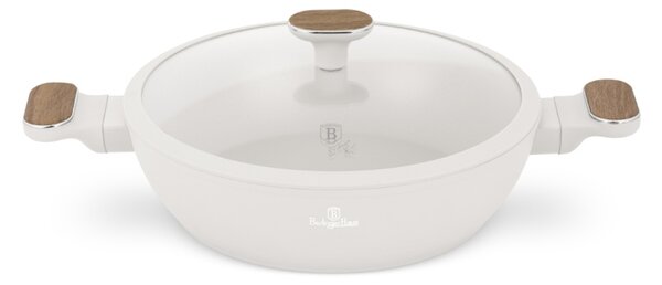 Pánev hluboká s titanovým povrchem a poklicí 28 cm Sahara Nordic Collection