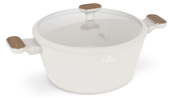 Kastrol s titanovým povrchem a poklicí 28 cm Sahara Nordic Collection