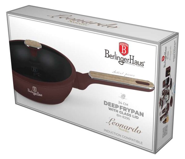 Pánev hluboká s poklicí 24 cm Leonardo Nordic Collection