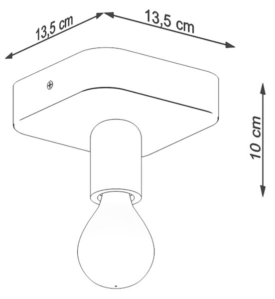 Sollux Lighting Stropní svítidlo TAVO 1