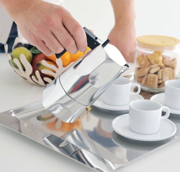 Alessi designové konvice Espresso Ossidiana (objem 15 cl)