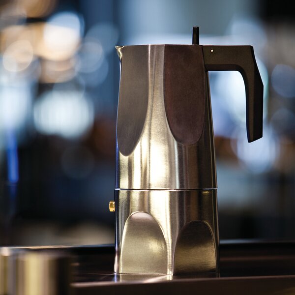 Alessi designové konvice Espresso Ossidiana (objem 15 cl)