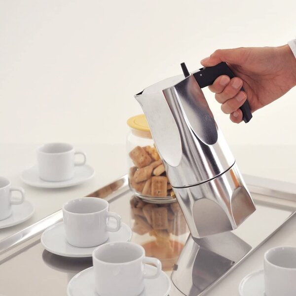 Alessi designové konvice Espresso Ossidiana (objem 15 cl)