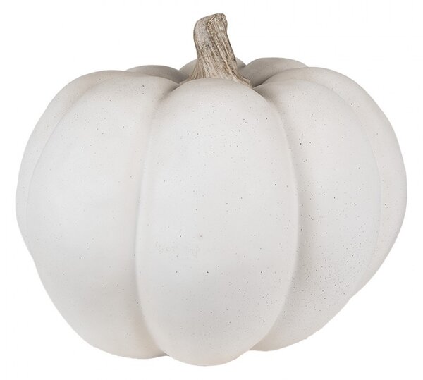Šedá antik dekorace dýně Pumpkin Carbassa - Ø 31*27 cm - Clayre & Eef