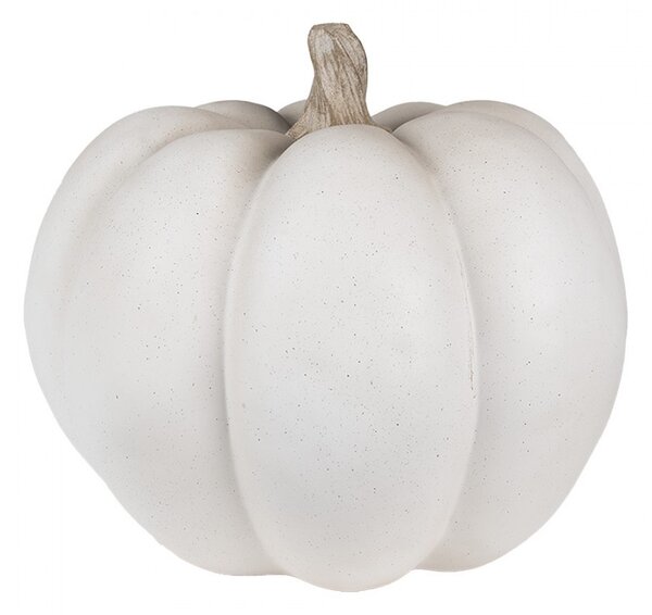 Šedá antik dekorace dýně Pumpkin Carbassa - Ø 31*27 cm - Clayre & Eef