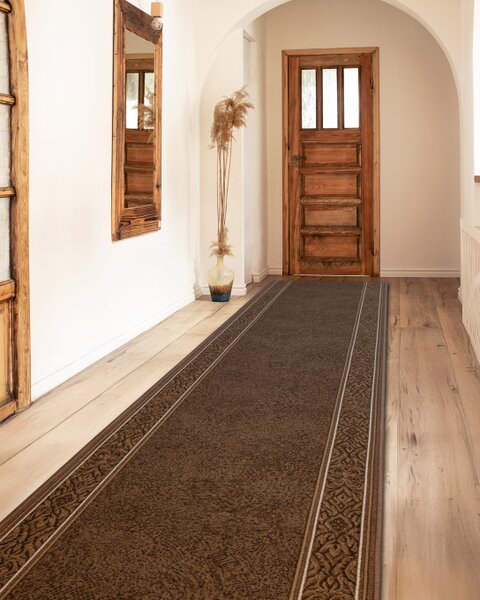 Protiskluzový běhoun ST.TROPEZ hnědý, rám