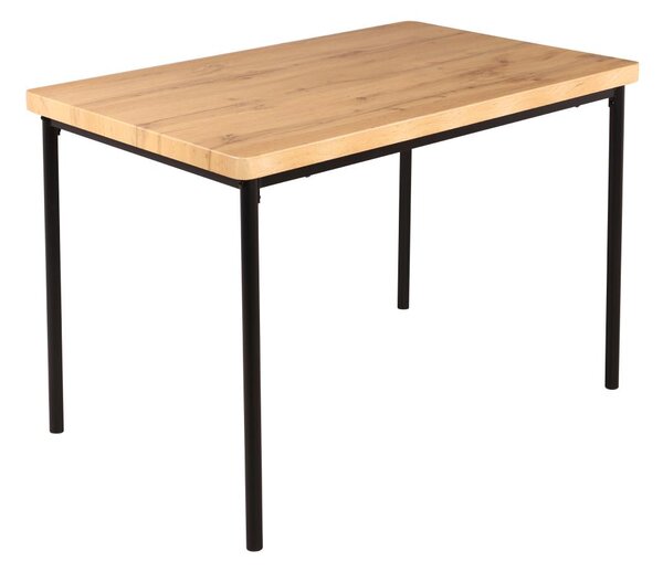 Jídelní set Mimetizarse (dub světlý + šedá) (pro 4 osoby)