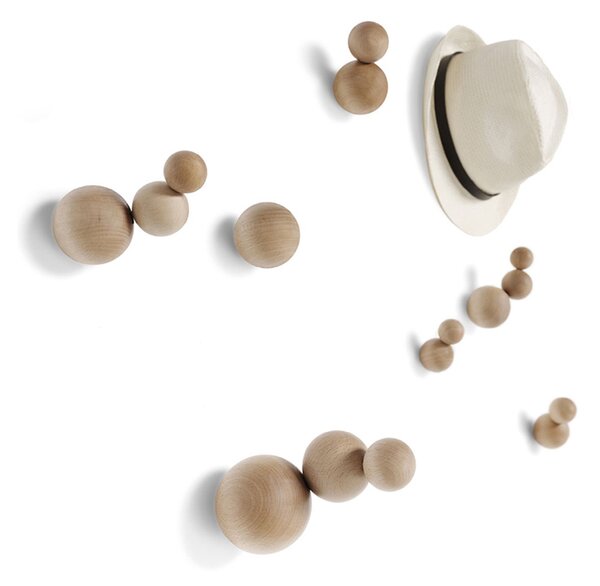 Mogg designové nástěnné věšáky Bubble (set 5 kusů)
