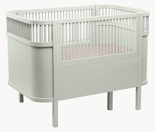 Rozkládací dětská postel z bukového dřeva Baby & Jr