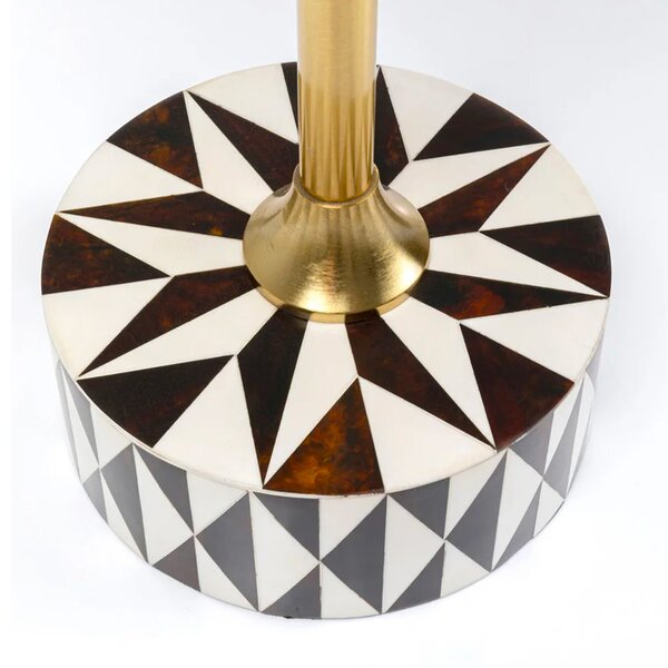 Kare designové odkládací stolky Domero Chess (Ø40 cm)