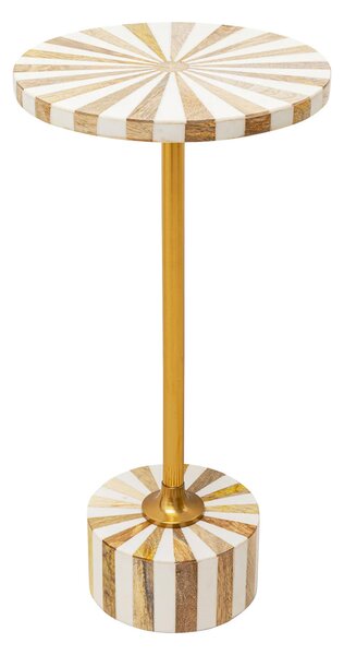 Kare designové odkládací stolky Domero Chess (Ø25 cm)