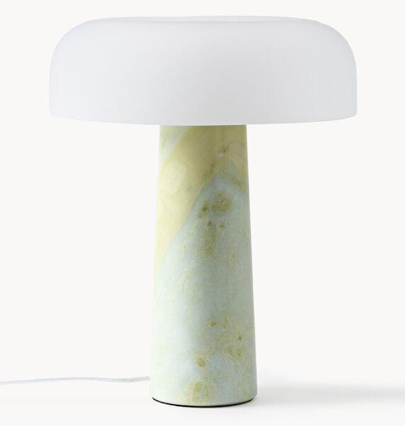 Stolní lampa's mramorovou podstavou Carla