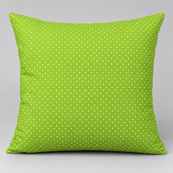 GADEO dekorační povlak na polštář LITTLE DOTS LIME Rozměr: 45x45 cm
