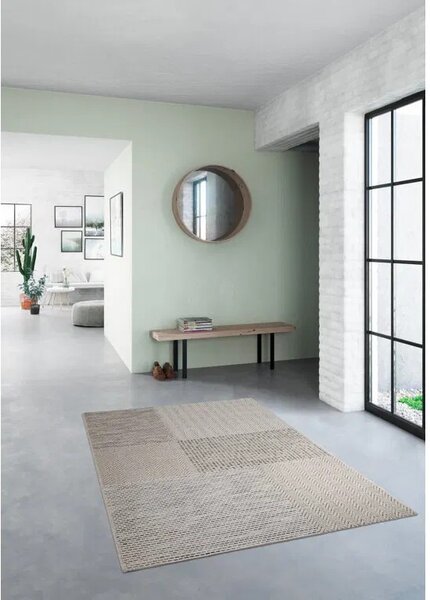 Venkovní kusový koberec Prisma 47007-950 - béžový - 60x110
