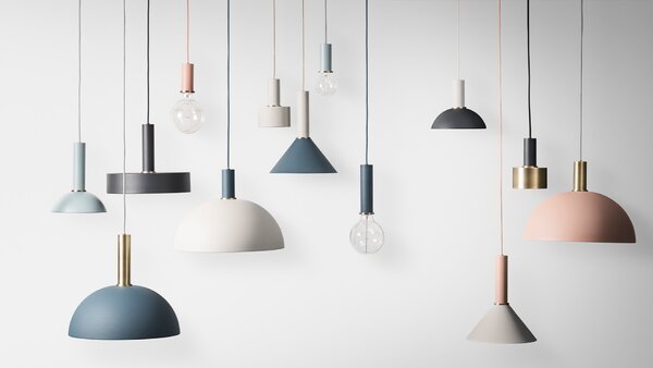 Ferm Living designová závěsná svítidla Collect Record Shade Low