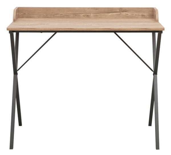 Psací stolek Oscilan (dub + černá)